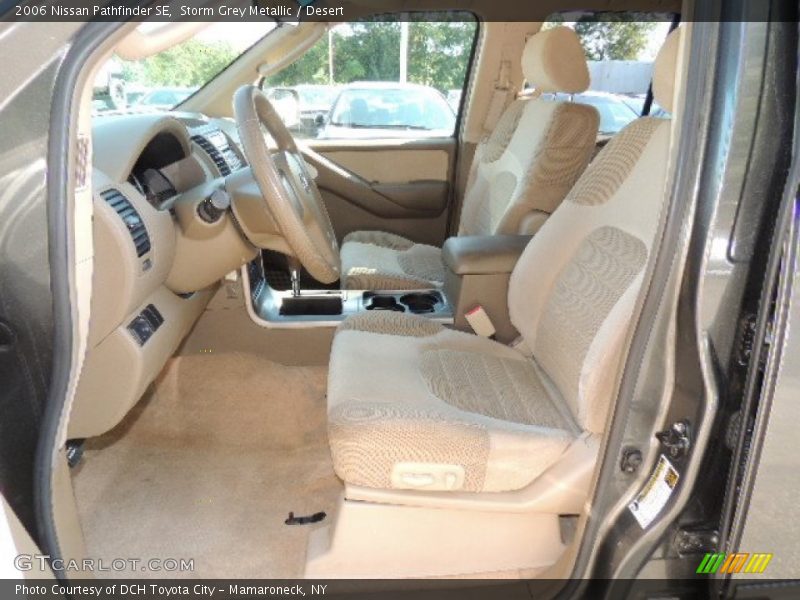 Storm Grey Metallic / Desert 2006 Nissan Pathfinder SE