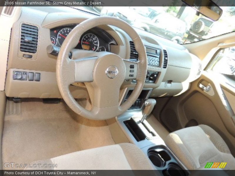 Storm Grey Metallic / Desert 2006 Nissan Pathfinder SE