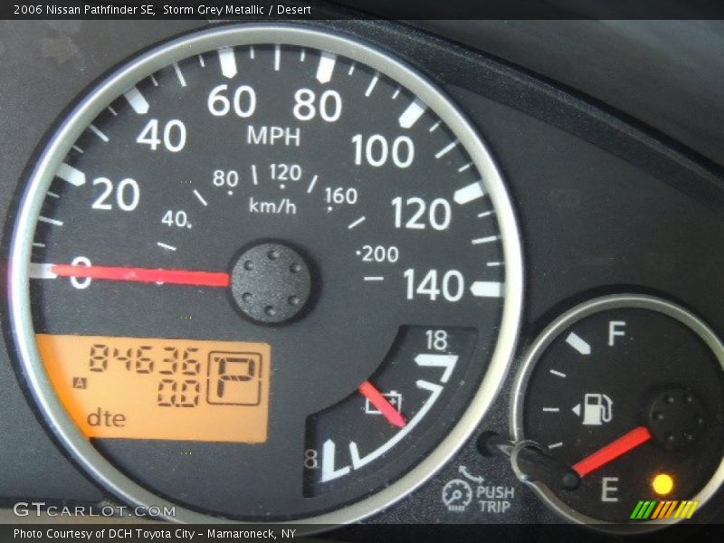 Storm Grey Metallic / Desert 2006 Nissan Pathfinder SE