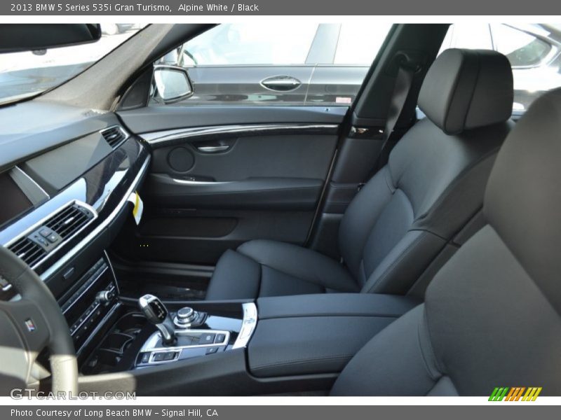 Alpine White / Black 2013 BMW 5 Series 535i Gran Turismo