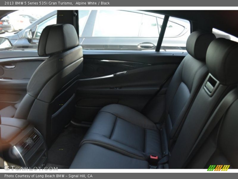 Alpine White / Black 2013 BMW 5 Series 535i Gran Turismo
