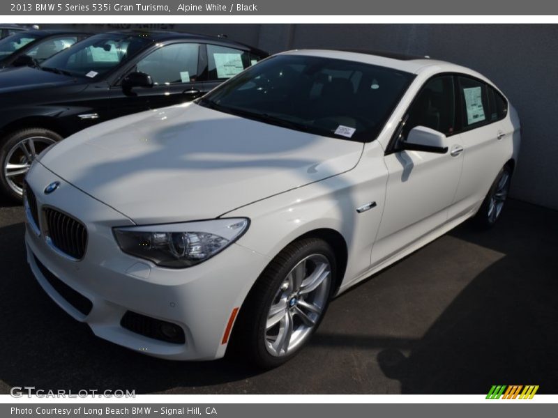 Alpine White / Black 2013 BMW 5 Series 535i Gran Turismo