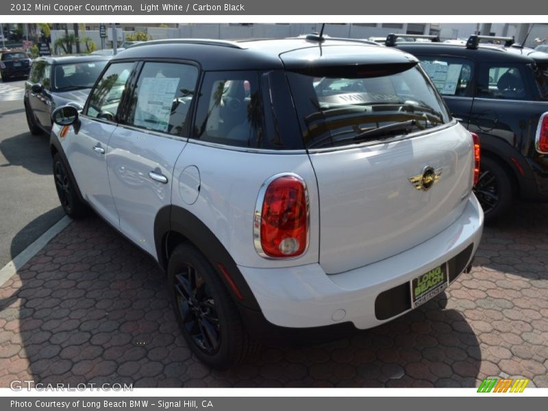 Light White / Carbon Black 2012 Mini Cooper Countryman