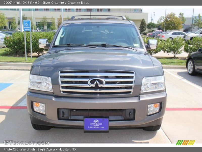 Silver Graphite / Graphite Black 2007 Infiniti QX 56 4WD