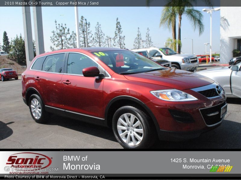 Copper Red Mica / Sand 2010 Mazda CX-9 Touring