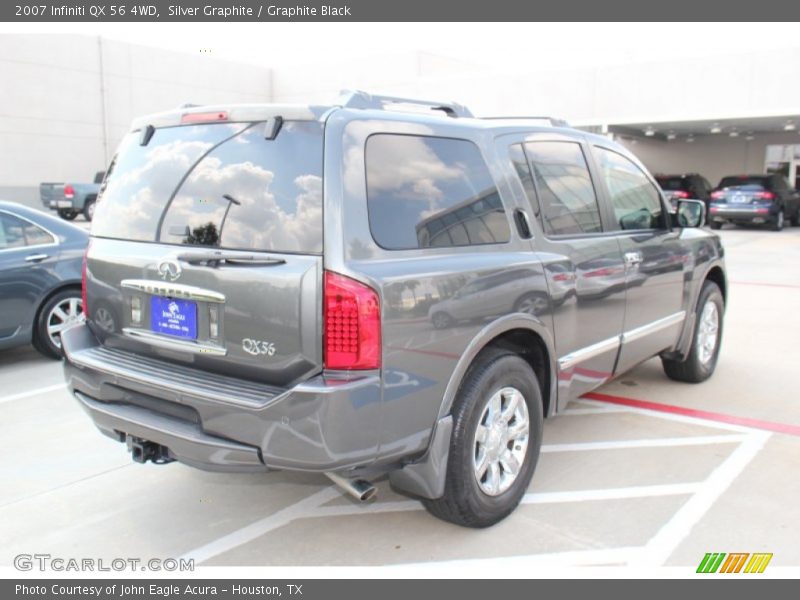 Silver Graphite / Graphite Black 2007 Infiniti QX 56 4WD