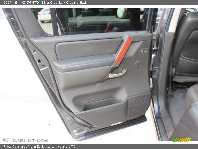 Silver Graphite / Graphite Black 2007 Infiniti QX 56 4WD