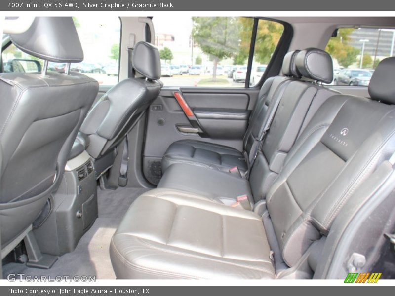 Silver Graphite / Graphite Black 2007 Infiniti QX 56 4WD