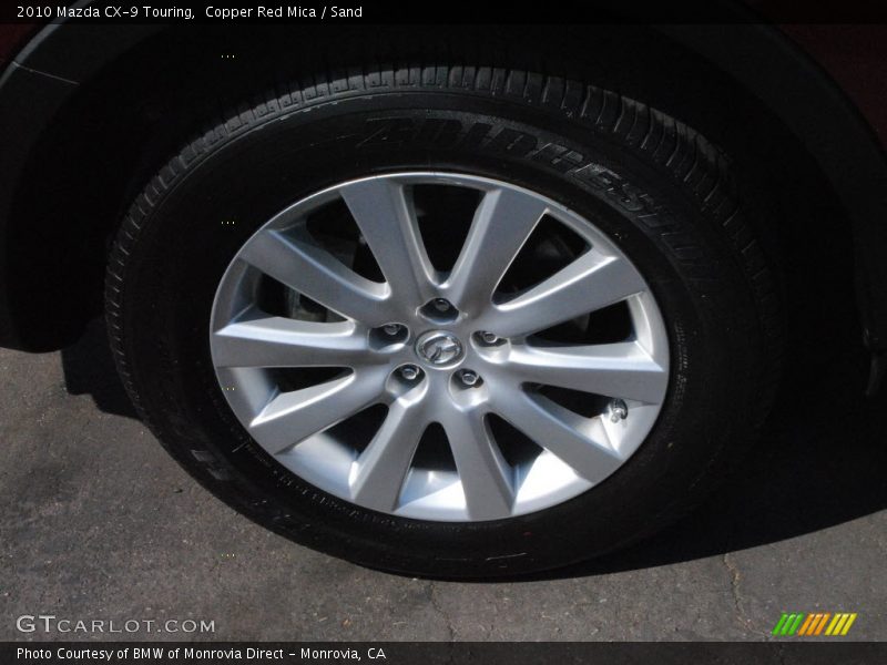 Copper Red Mica / Sand 2010 Mazda CX-9 Touring