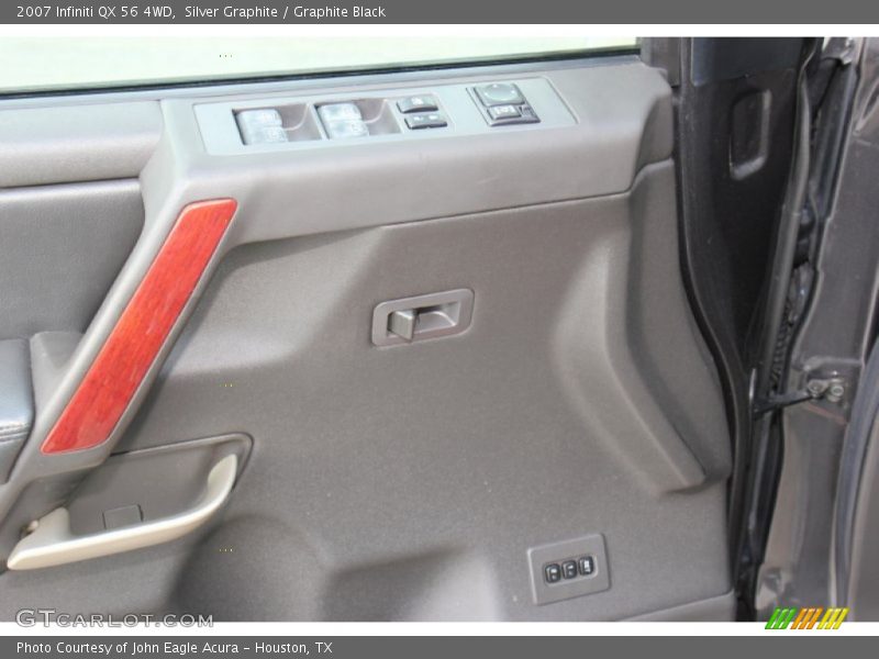 Silver Graphite / Graphite Black 2007 Infiniti QX 56 4WD