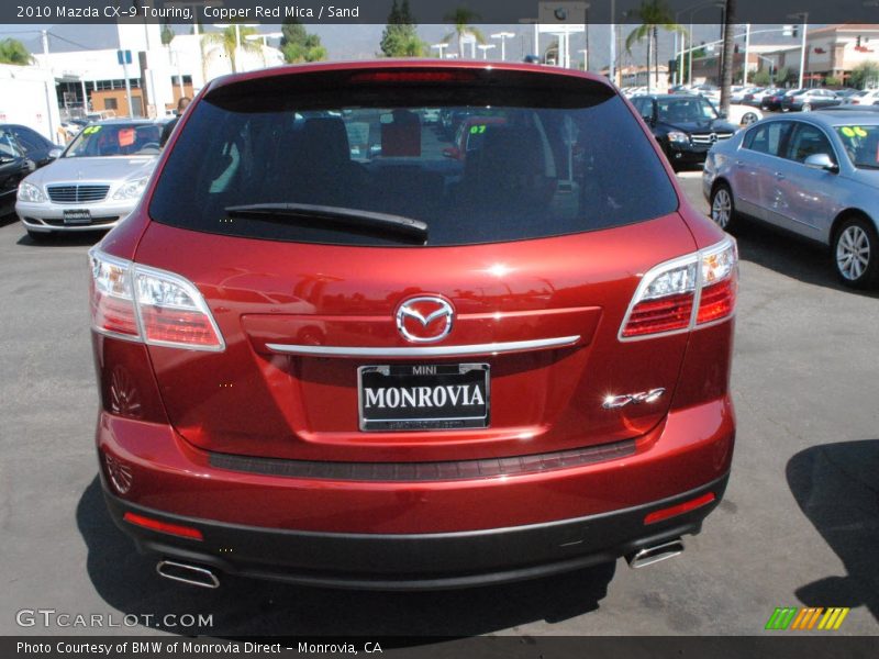 Copper Red Mica / Sand 2010 Mazda CX-9 Touring