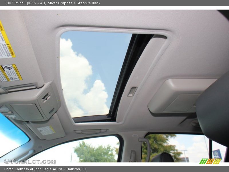 Silver Graphite / Graphite Black 2007 Infiniti QX 56 4WD