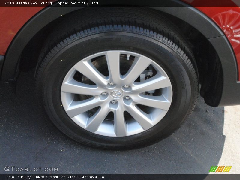 Copper Red Mica / Sand 2010 Mazda CX-9 Touring