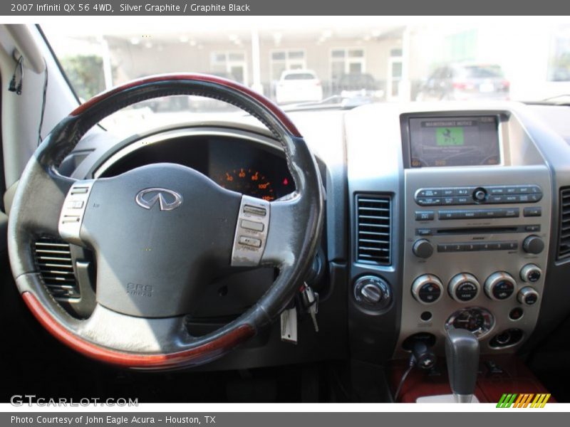 Silver Graphite / Graphite Black 2007 Infiniti QX 56 4WD