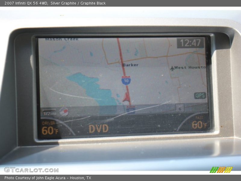 Silver Graphite / Graphite Black 2007 Infiniti QX 56 4WD