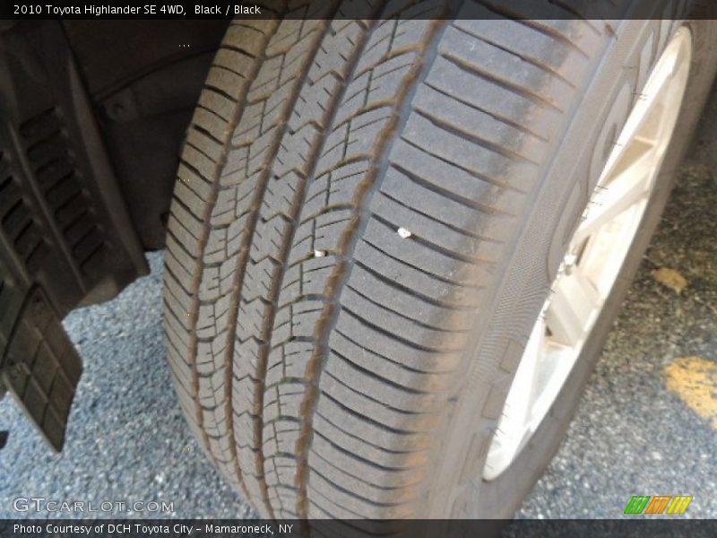 Black / Black 2010 Toyota Highlander SE 4WD