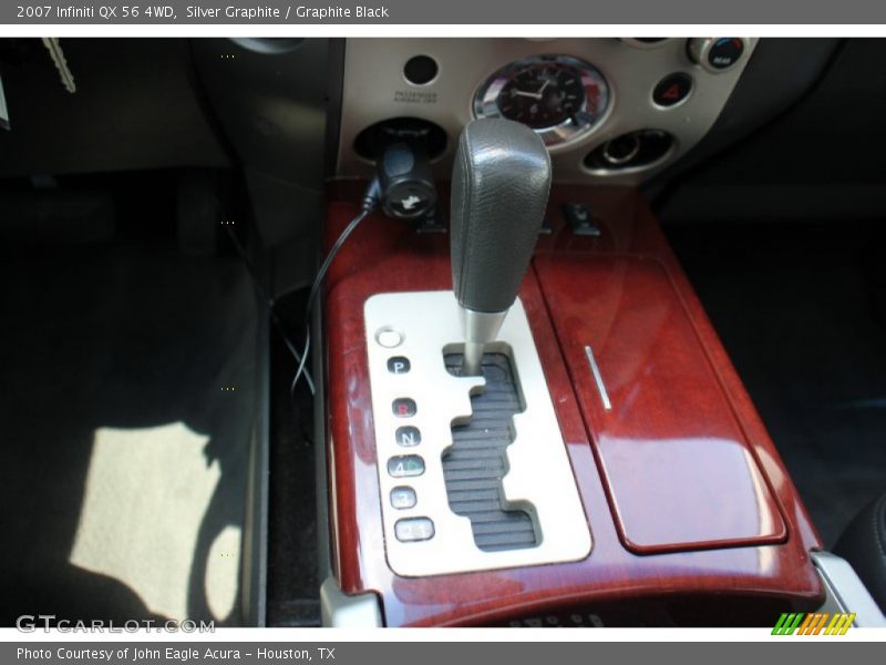 Silver Graphite / Graphite Black 2007 Infiniti QX 56 4WD