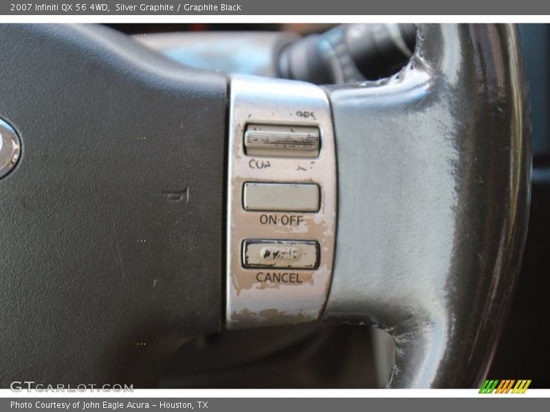 Silver Graphite / Graphite Black 2007 Infiniti QX 56 4WD