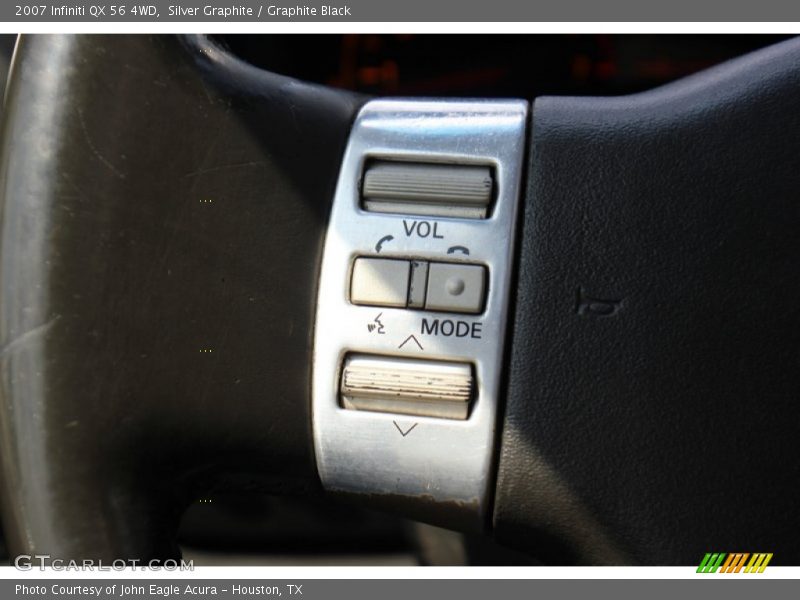 Silver Graphite / Graphite Black 2007 Infiniti QX 56 4WD