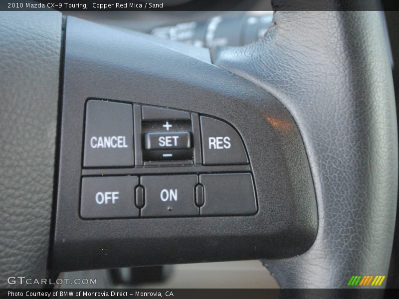 Copper Red Mica / Sand 2010 Mazda CX-9 Touring