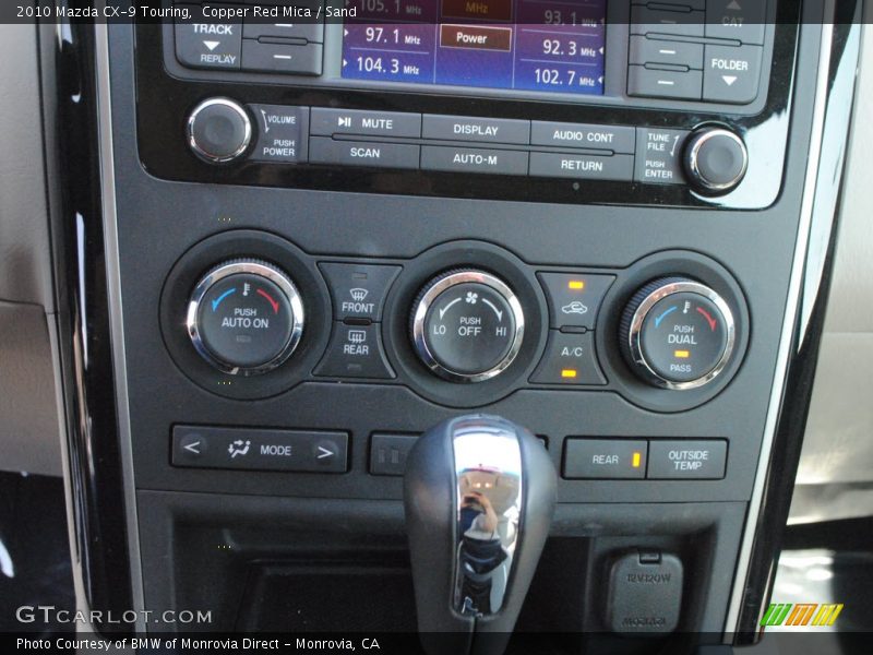 Copper Red Mica / Sand 2010 Mazda CX-9 Touring