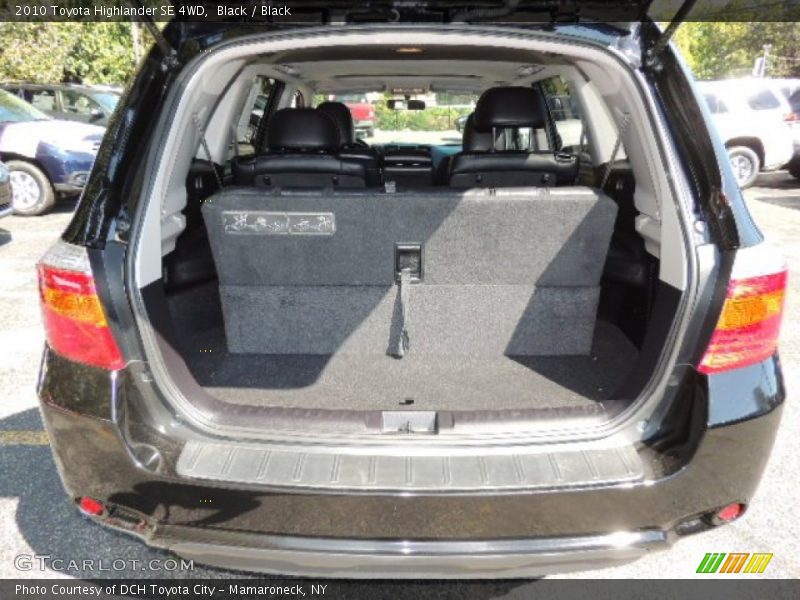 Black / Black 2010 Toyota Highlander SE 4WD