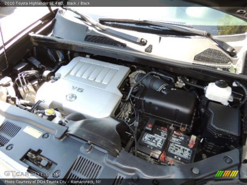 Black / Black 2010 Toyota Highlander SE 4WD