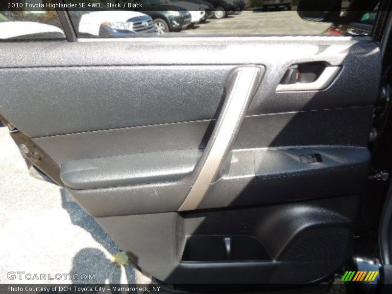 Black / Black 2010 Toyota Highlander SE 4WD