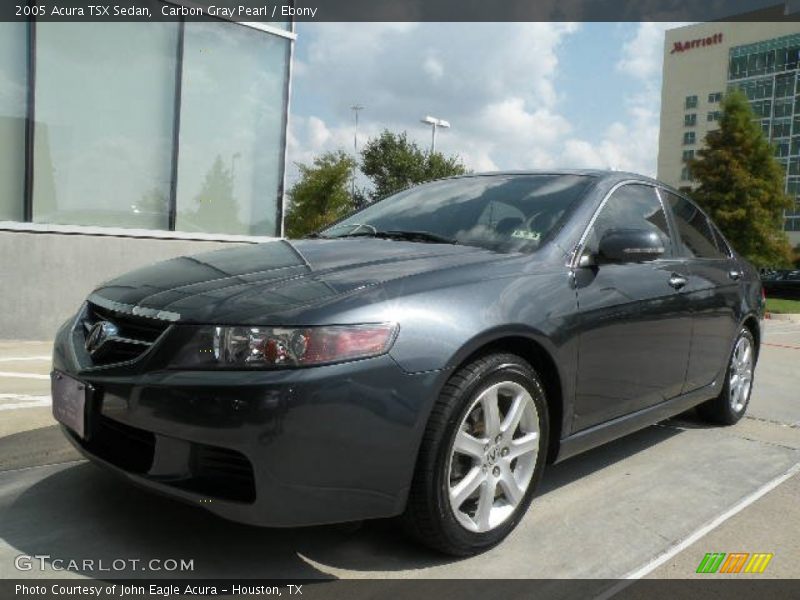 Carbon Gray Pearl / Ebony 2005 Acura TSX Sedan