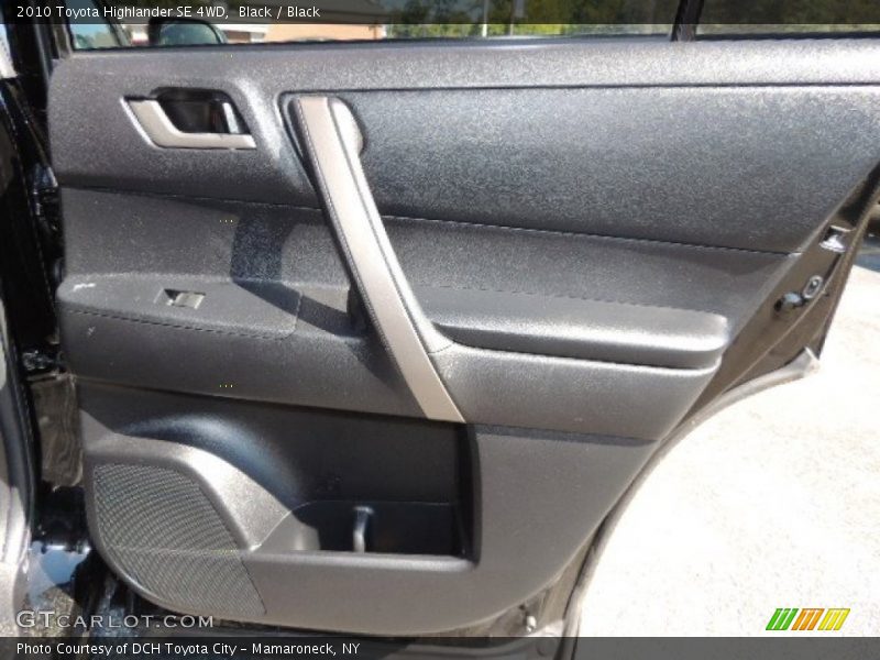 Black / Black 2010 Toyota Highlander SE 4WD