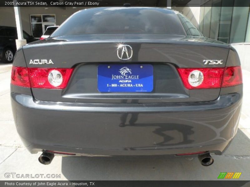 Carbon Gray Pearl / Ebony 2005 Acura TSX Sedan