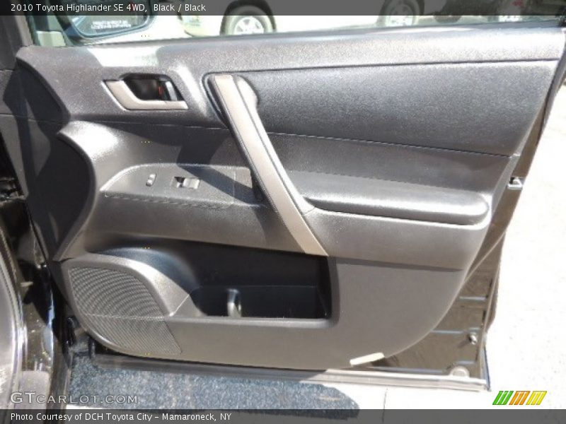 Black / Black 2010 Toyota Highlander SE 4WD