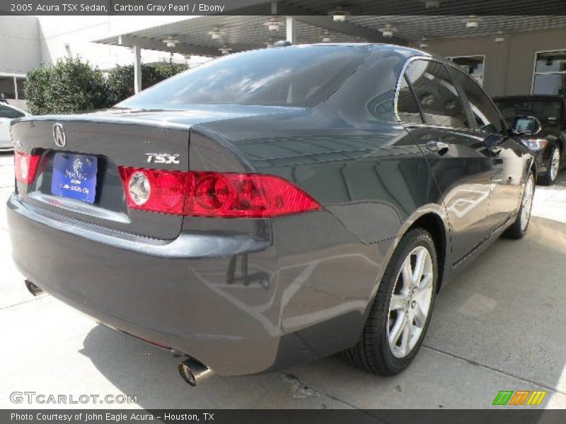 Carbon Gray Pearl / Ebony 2005 Acura TSX Sedan
