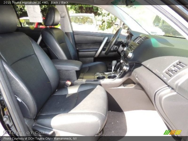 Black / Black 2010 Toyota Highlander SE 4WD