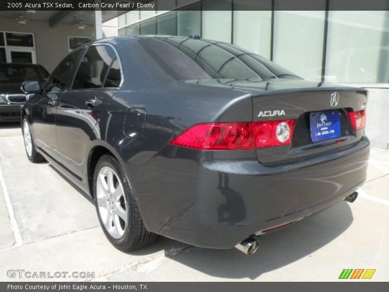 Carbon Gray Pearl / Ebony 2005 Acura TSX Sedan