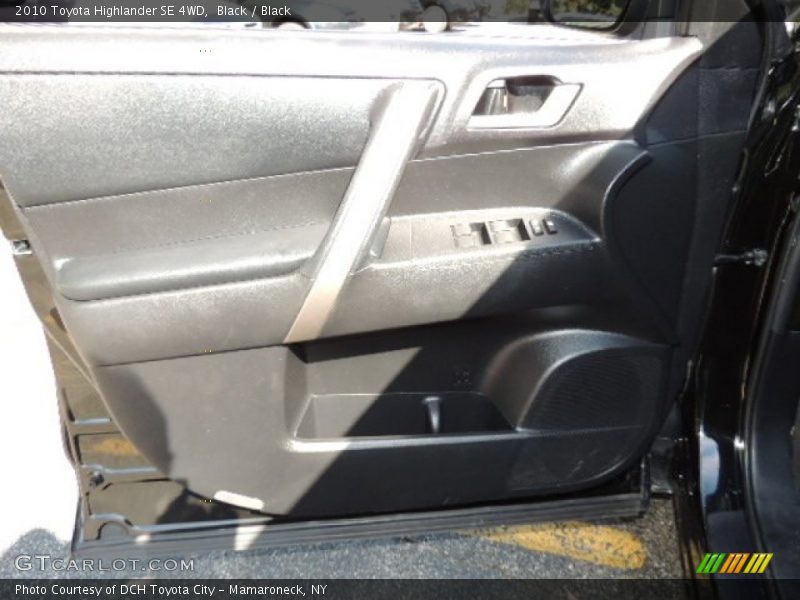 Black / Black 2010 Toyota Highlander SE 4WD