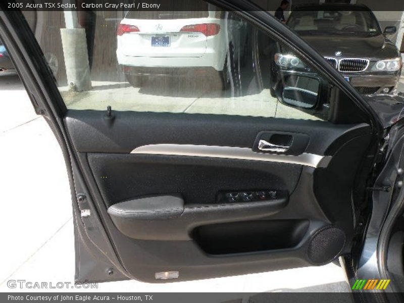 Carbon Gray Pearl / Ebony 2005 Acura TSX Sedan