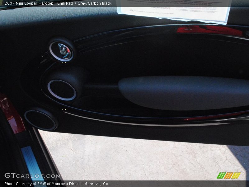 Chili Red / Grey/Carbon Black 2007 Mini Cooper Hardtop