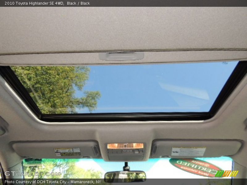 Black / Black 2010 Toyota Highlander SE 4WD