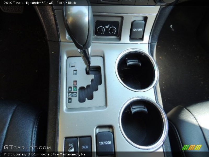 Black / Black 2010 Toyota Highlander SE 4WD