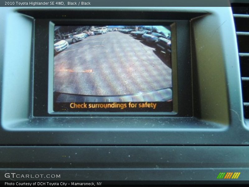 Black / Black 2010 Toyota Highlander SE 4WD
