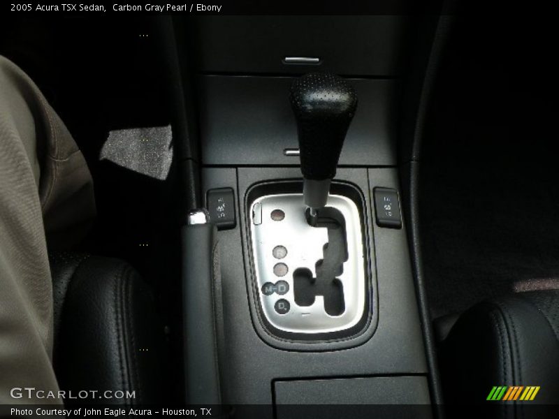 Carbon Gray Pearl / Ebony 2005 Acura TSX Sedan