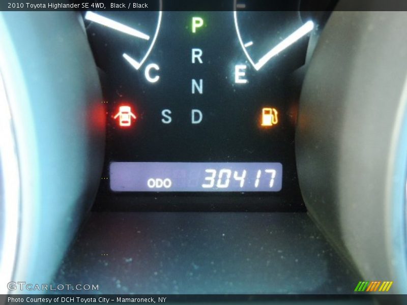 Black / Black 2010 Toyota Highlander SE 4WD
