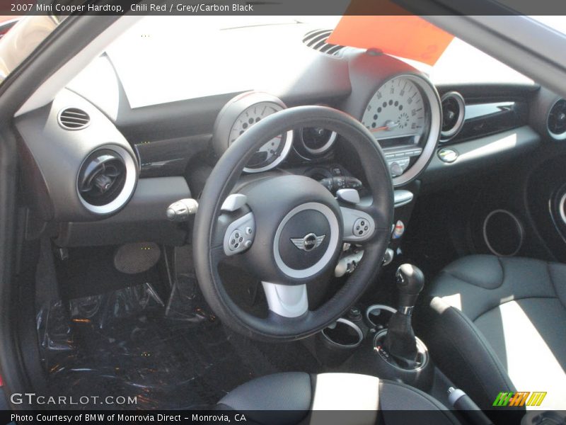 Chili Red / Grey/Carbon Black 2007 Mini Cooper Hardtop