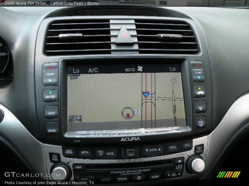 Carbon Gray Pearl / Ebony 2005 Acura TSX Sedan