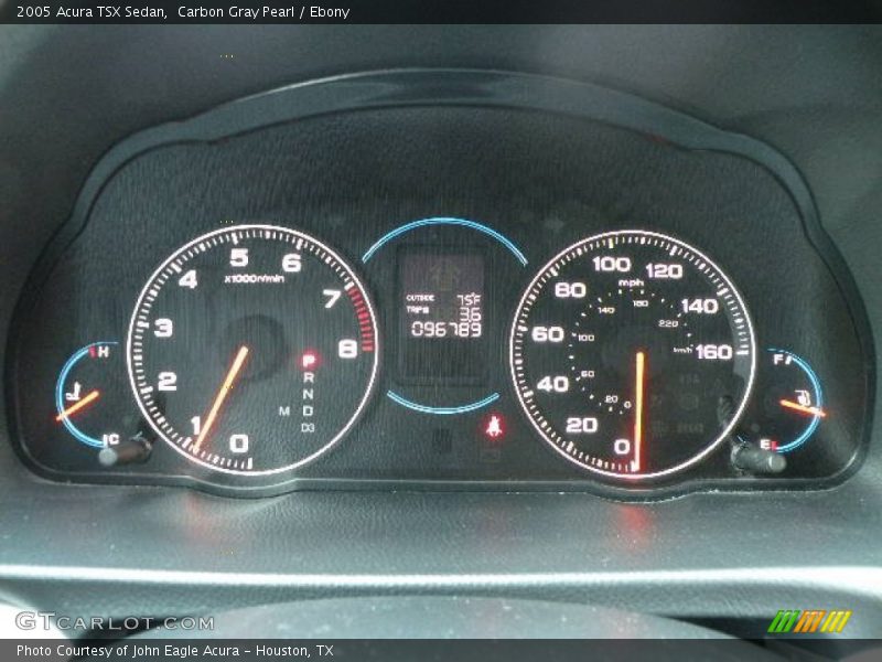  2005 TSX Sedan Sedan Gauges