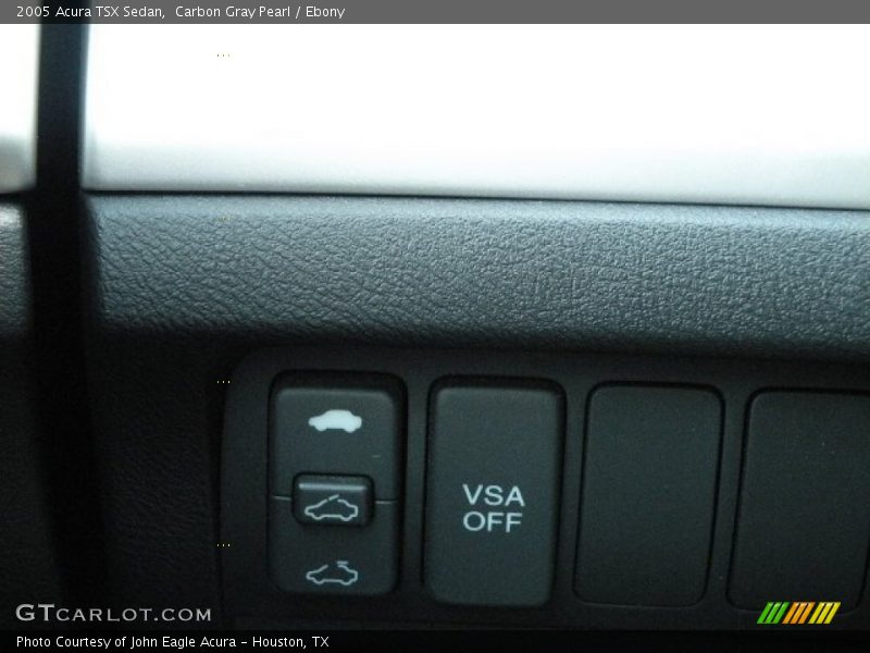 Carbon Gray Pearl / Ebony 2005 Acura TSX Sedan