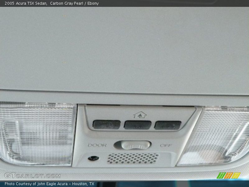 Carbon Gray Pearl / Ebony 2005 Acura TSX Sedan