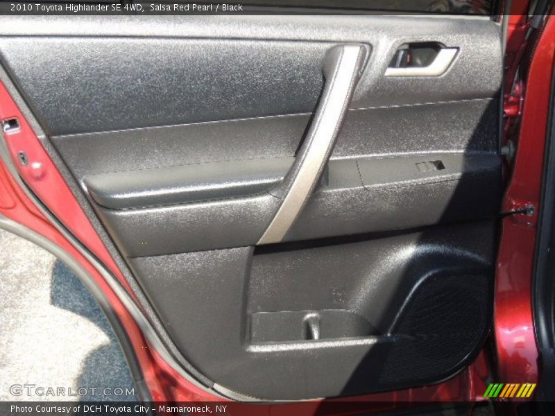 Salsa Red Pearl / Black 2010 Toyota Highlander SE 4WD