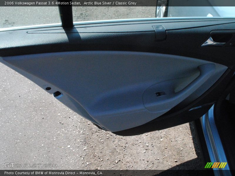Arctic Blue Silver / Classic Grey 2006 Volkswagen Passat 3.6 4Motion Sedan